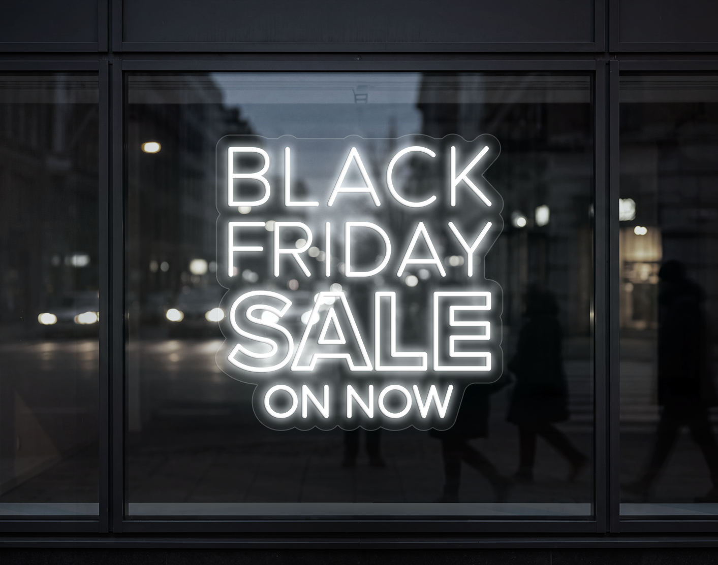 Black Friday Sale On Now LED Neon Sign - White