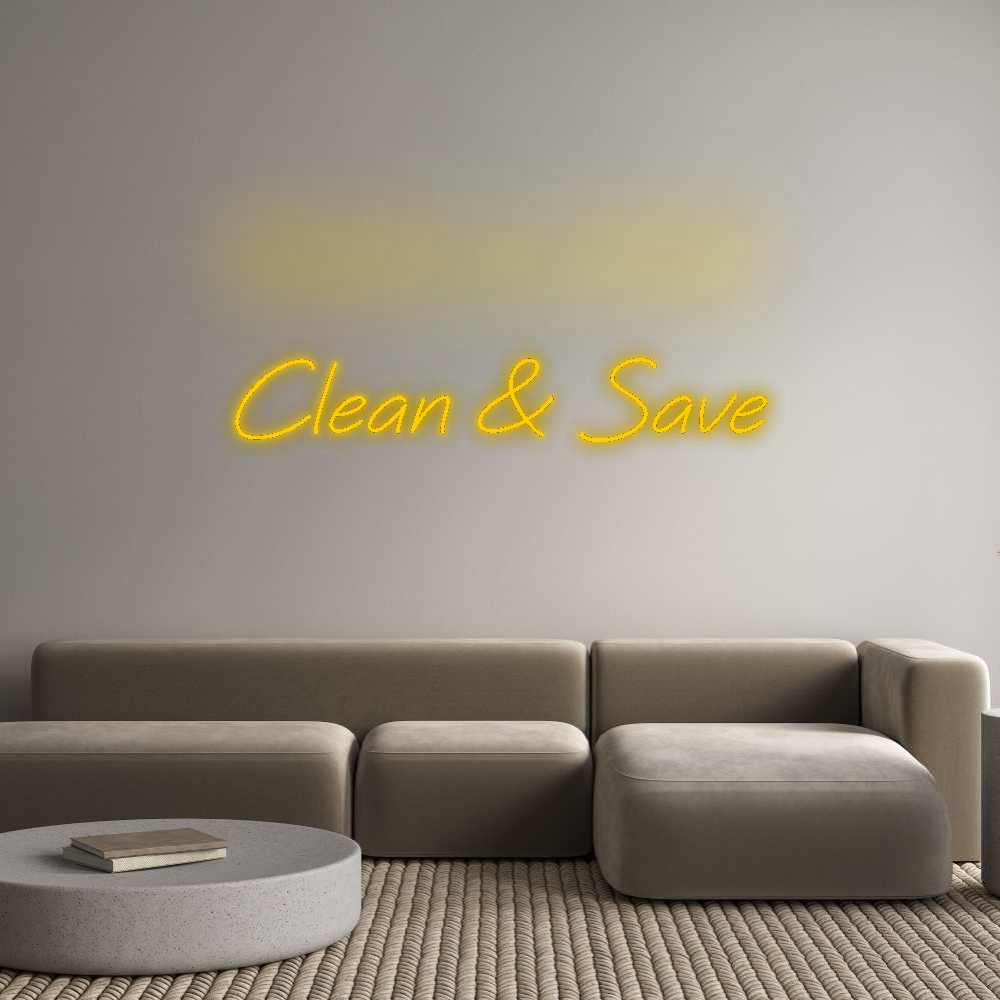 Custom Neon: Clean & Save