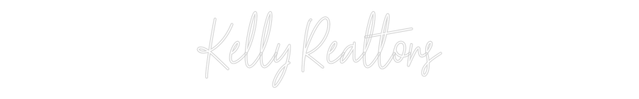 Custom Neon: Kelly Realtors