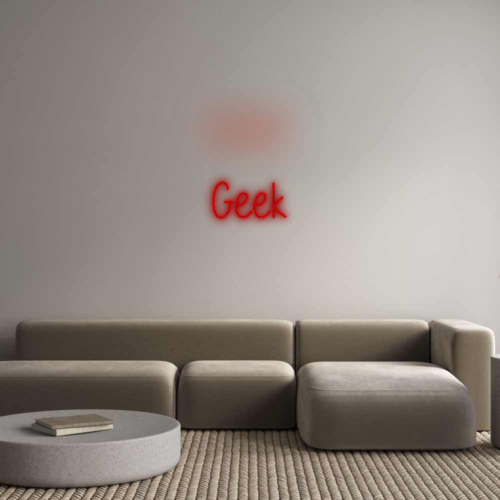Custom Neon: Geek