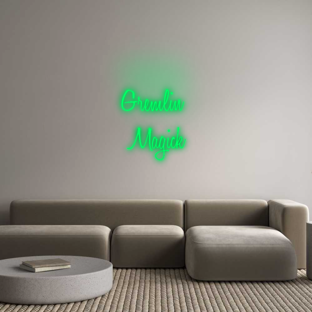 Custom Neon: Gremlin 
Mag...