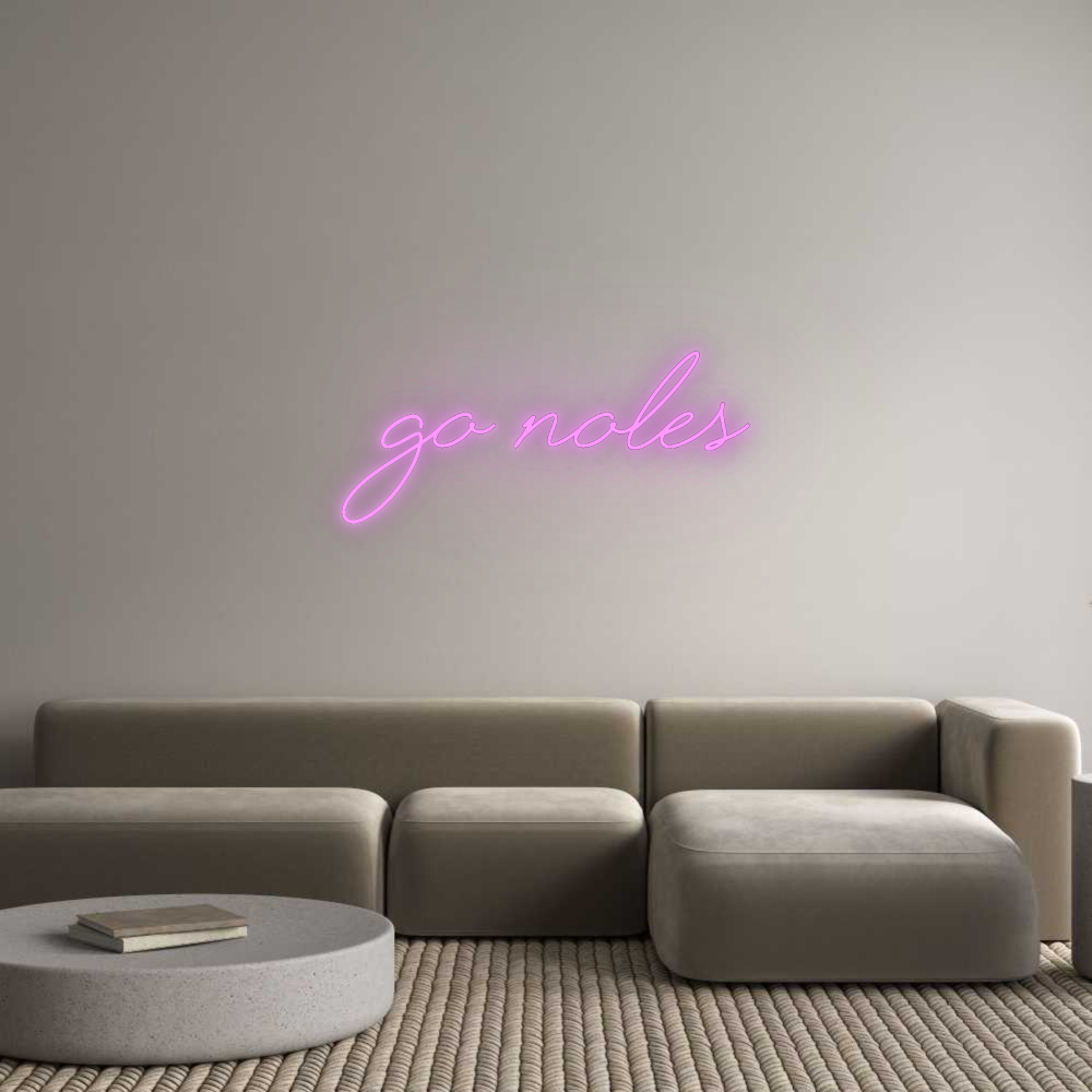 Custom Neon: Go Noles