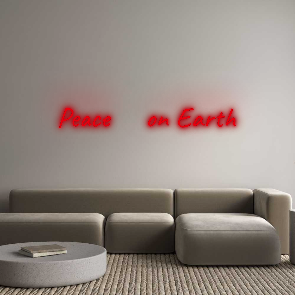Custom Neon: Peace     on ...