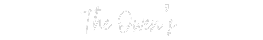 Custom Neon: The Owen’s