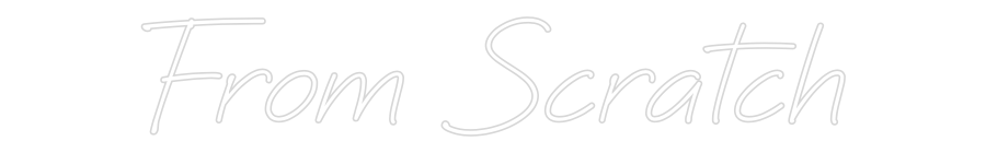 Custom Neon Text - From Scratch