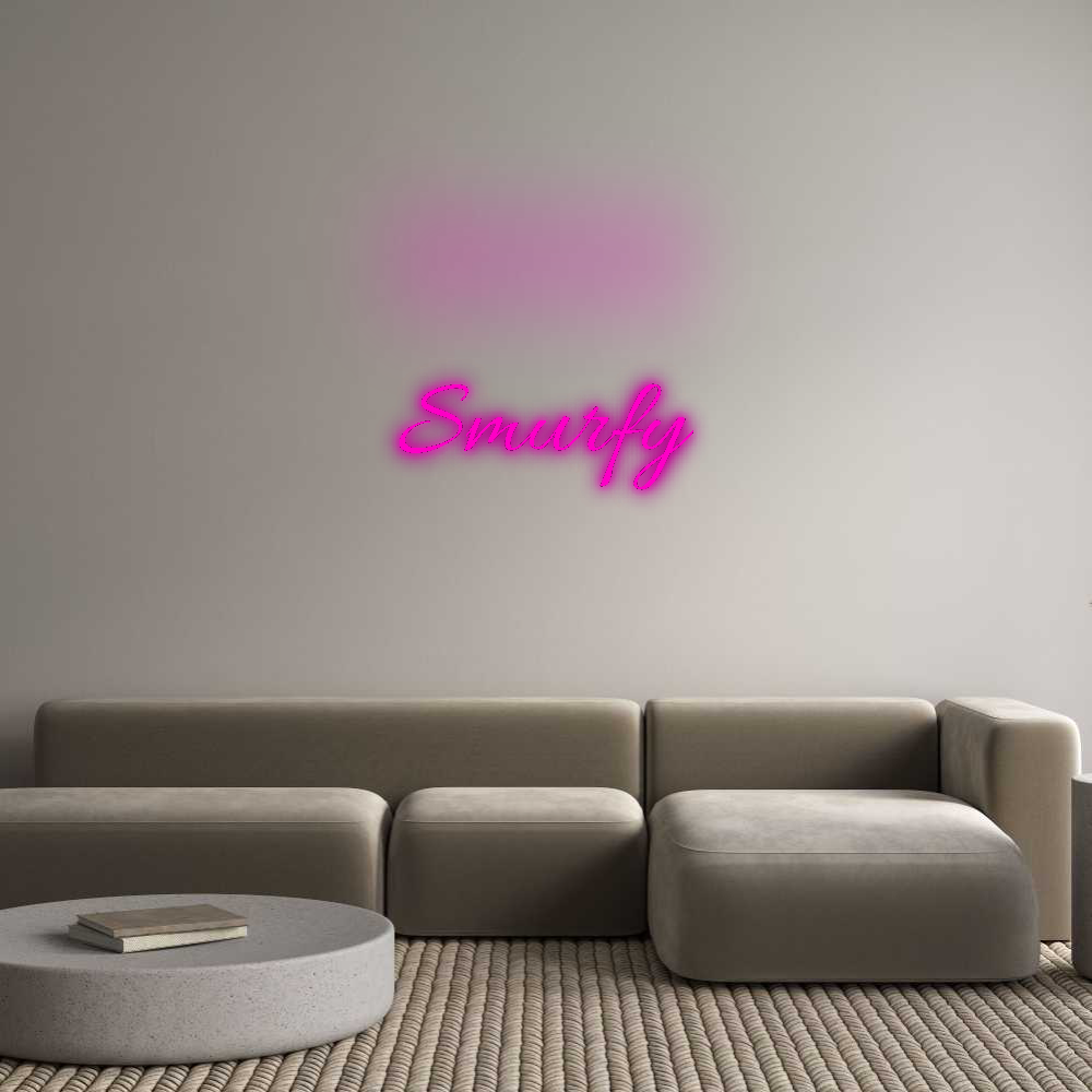 Custom Neon: Smurfy