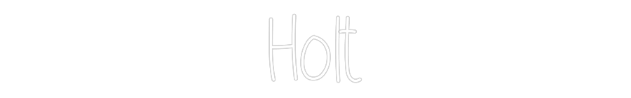 Custom Neon: Holt