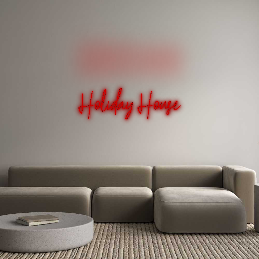 Custom Neon: Holiday House