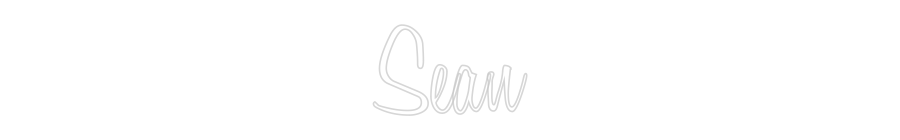 Custom Neon: Sean