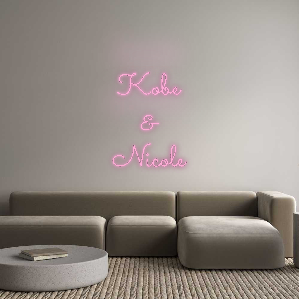 Custom Neon: Kobe
&
Nicole