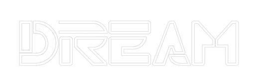 Custom Neon Text - Dream