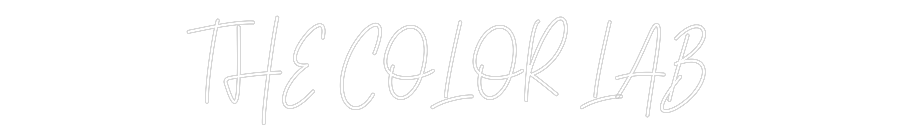 Custom Neon Text - THE COLOR LAB