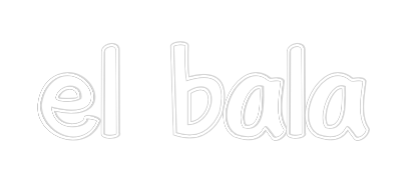 Custom Neon Text - el bala