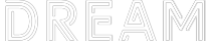 Custom Neon Text - Dream