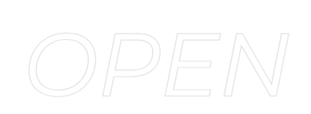 Custom Neon Text - OPEN