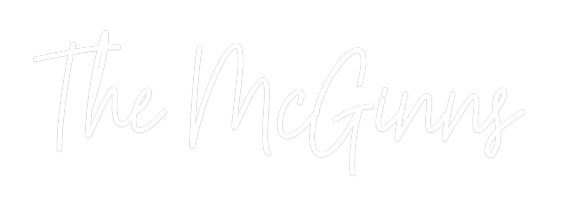 Custom Neon Text - The McGinns