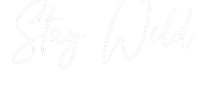 Custom Neon Text - Stay Wild
