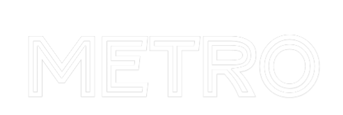 Custom Neon Text - Metro