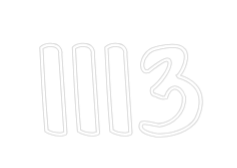 Custom Neon Text - 1113