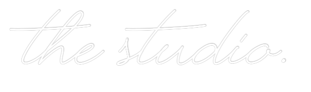 Custom Neon Text - the studio.
