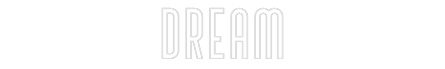 Custom Neon Text - Dream