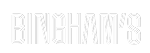 Custom Neon Text - BINGHAM’S