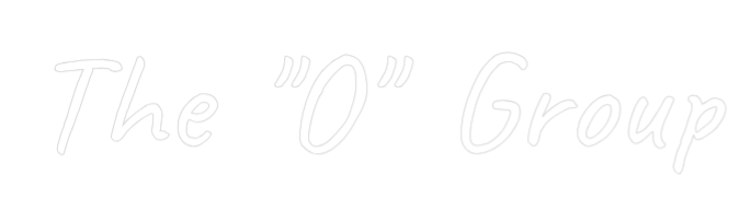 Custom Neon Text - The "O" Group