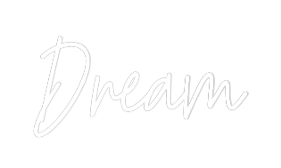 Custom Neon Text - Dream