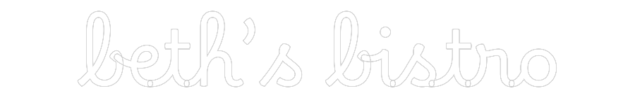 Custom Neon Text - beth’s bistro