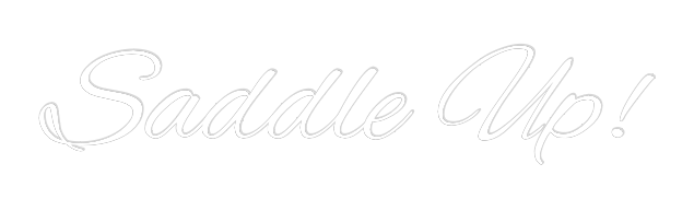 Custom Neon Text - Saddle Up!
