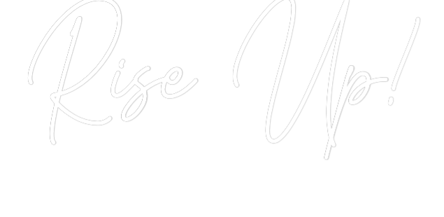 Custom Neon Text - Rise Up!