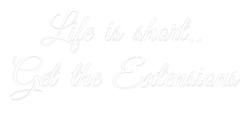 Custom Neon Text - Life is short...