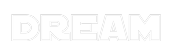 Custom Neon Text - Dream