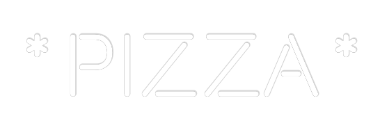 Custom Neon Text - * PIZZA *