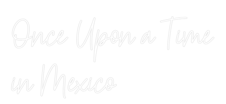 Custom Neon Text - Once Upon a T...