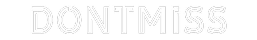 Custom Neon Text - DontMiss
