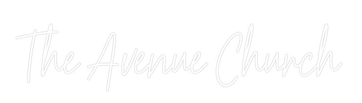 Custom Neon Text - The Avenue Ch...