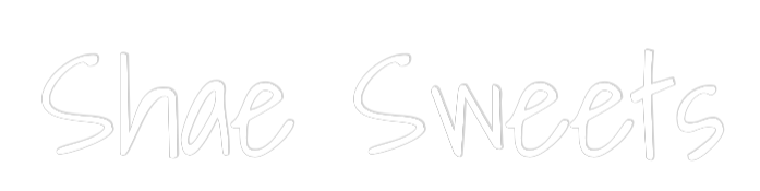 Custom Neon Text - Shae Sweets