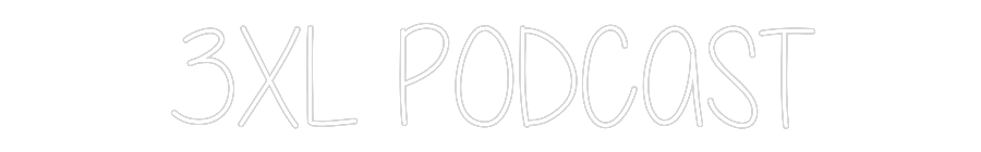 Custom Neon Text - 3XL PODCAST