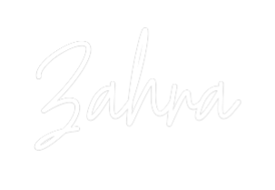 Custom Neon Text - Zahra