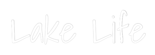 Custom Neon Text - Lake Life