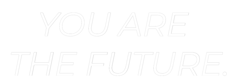 Custom Neon Text - YOU ARE 
THE...