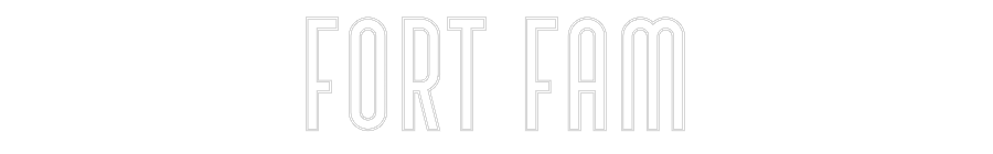 Custom Neon Text - Fort Fam