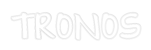 Custom Neon Text - TRONOS