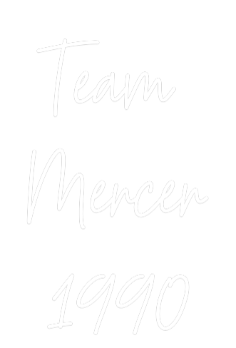 Custom Neon Text - Team 
Mercer...
