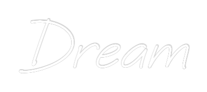 Custom Neon Text - Dream