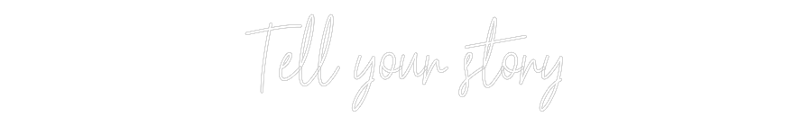 Custom Neon Text - Tell your story