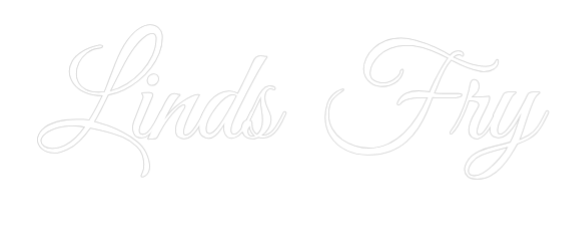 Custom Neon Text - Linds Fry