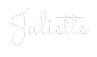 Custom Neon Text - Juliette