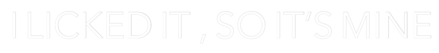 Custom Neon Text - I LICKED IT ,...